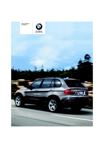 Bmw x5 owners manual